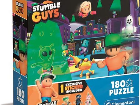 Puzzle Stumble Guys com Sticker  | Imagem 2 - 180 Peças - Clementoni Online Sale