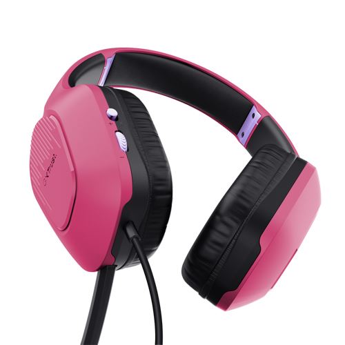 Bundle Gaming  3 em 1 Trust Tridox GXT790P - Auscultadores + Rato Gaming + Tapete de Rato - Rosa Cheap