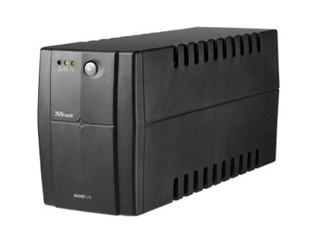 Trust 600VA 600VA 2AC outlet(s) Torre Preto UPS Supply