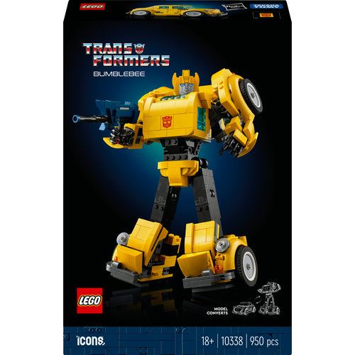 LEGO Icons 10338 - Bumblebee dos Transformers Hot on Sale