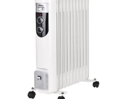 Aquecedor de Óleo Beltax BOH-1126 | 11 Elementos | 2500 W | Branco Online Sale