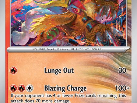 Gouging Fire (038 191) (Theme Deck Exclusive) [Scarlet & Violet: Surging Sparks] Hot on Sale