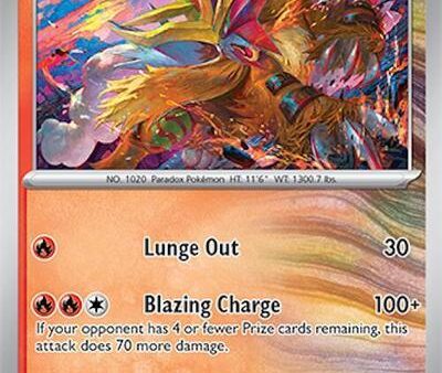 Gouging Fire (038 191) (Deck Exclusives) [Scarlet & Violet: Surging Sparks] For Discount