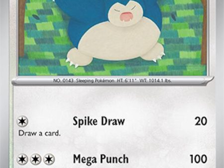 Snorlax (144 191) [Scarlet & Violet: Surging Sparks] Online Hot Sale