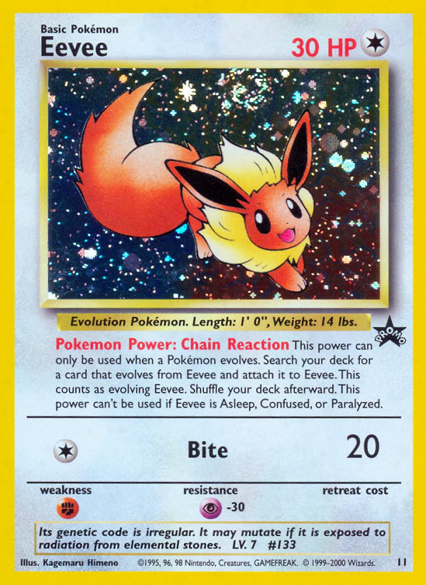 Eevee (11) [Wizards of the Coast: Black Star Promos] Online Hot Sale