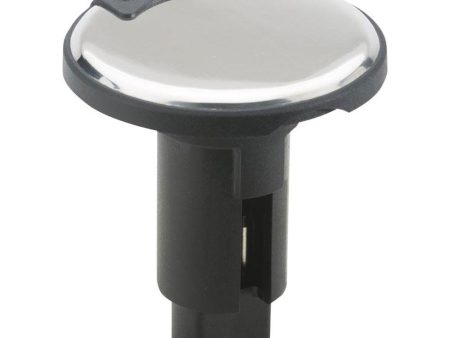 Attwood LightArmor Plug-In Base - 3 Pin - Stainless Steel - Round - 910R3PSB-7 For Cheap