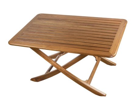 Whitecap Teak Large Adjustable Slat Top Table - 60029 Online Hot Sale