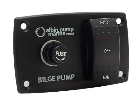 Albin Pump 3-Way Bilge Panel - 12 24V - 01-66-027 For Discount