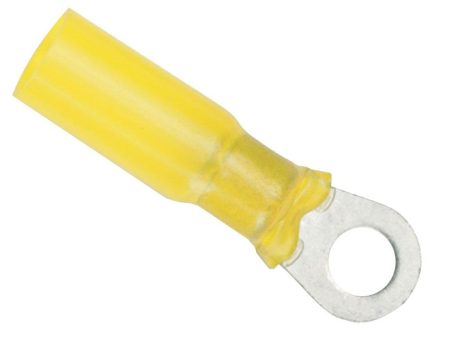 Ancor 12-10 Gauge - #8 Heat Shrink Ring Terminal - 25-Pack - 312225 For Discount