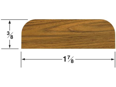 Whitecap Teak Batten - 1-7 8 W - 60857 Supply