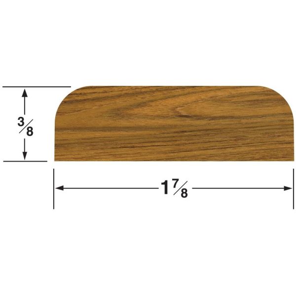 Whitecap Teak Batten - 1-7 8 W - 60857 Supply