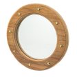 Whitecap Teak Porthole Mirror - 62540 Cheap