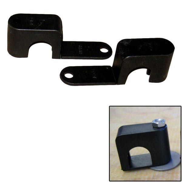 Weld Mount Single Poly Clamp f 1 4  x 20 Studs - 3 4  OD - Requires 1.75  Stud - Qty. 25 - 60750 Sale