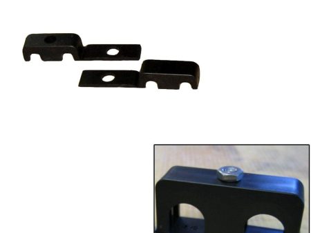 Weld Mount Double Poly Clamp f 1 4  x 20 Studs - 1 4  OD - Requires 0.75  Stud - Qty. 25 - 80250 Sale