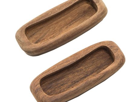 Whitecap Teak Rectangular Drawer Pull - 3-1 4 L - 2 Pack - 60135-A on Sale