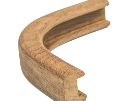 Whitecap Teak Track Outside Corner Molding - 1 2  - 60823 on Sale