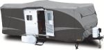 Adco Products Inc -  Travel Trailer Designer Series Rv Cover, Gray Sfs Aquashed Top gray Polypropylene Sides - 52238 Fashion