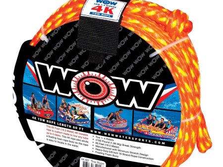 WOW Watersports 4K 60ft Tow Rope- 11-3010 Sale