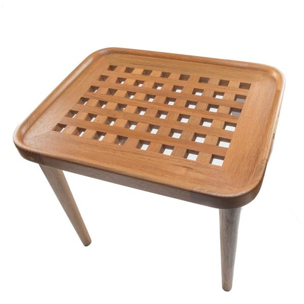 Whitecap Teak Cockpit Grate End Table - 60020 Hot on Sale