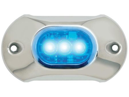 Attwood Light Armor Underwater LED Light - 3 LEDs - Blue - 65UW03B-7 Fashion