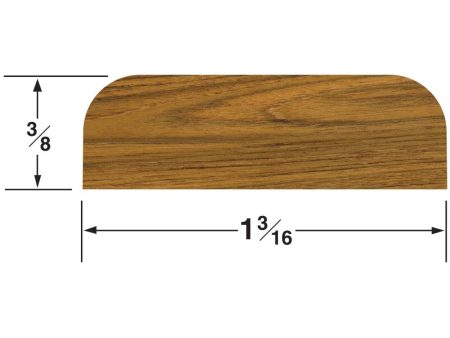 Whitecap Teak Batten - 1-3 16 W - 60859 Hot on Sale