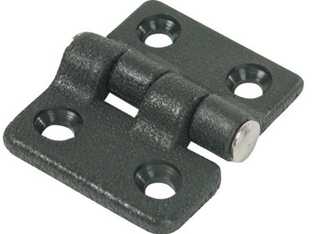 Whitecap Butt Hinge - Black Nylon - 1-1 2  x 1-3 8  - S-3034 For Sale