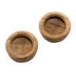 Whitecap Teak Round Drawer Pull - 1-3 8  Round - 2 Pack - 60127-A For Sale