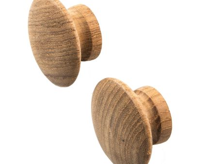 Whitecap Teak Round Drawer Knob - 2  - 2 Pack - 60120-A Sale