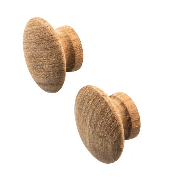 Whitecap Teak Round Drawer Knob - 2  - 2 Pack - 60120-A Sale