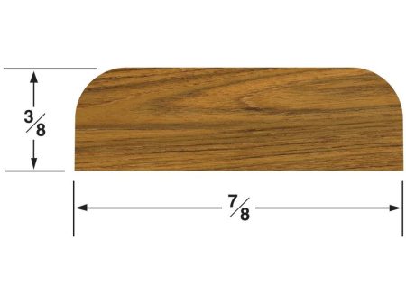 Whitecap Teak Batten - 7 8 W - 60860 Fashion