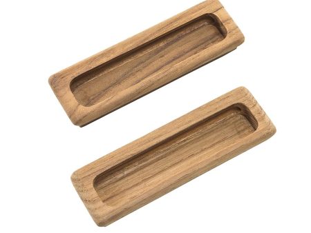 Whitecap Teak Large Rectangular Drawer Pull - 4-1 2 L - 2 Pack - 60142-A Discount