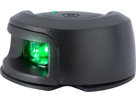 Attwood LightArmor Deck Mount Navigation Light - Black Composite - Starboard (green) - 2NM - NV2012PBG-7 Supply