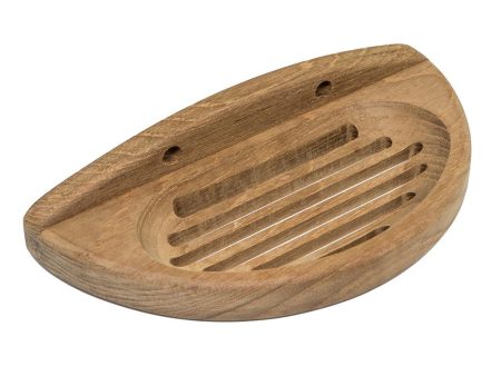 Whitecap Teak Oval Soap Dish - 62315 Online