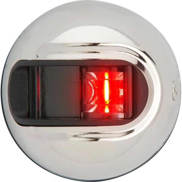 Attwood LightArmor Vertical Surface Mount Navigation Light - Port (red) - Stainless Steel - 2NM - NV3012SSR-7 Cheap