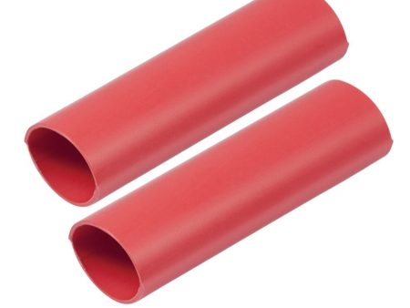 Ancor Heavy Wall Heat Shrink Tubing - 1  x 6  - 2-Pack - Red - 327606 Online now