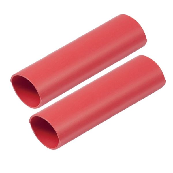 Ancor Heavy Wall Heat Shrink Tubing - 1  x 6  - 2-Pack - Red - 327606 Online now