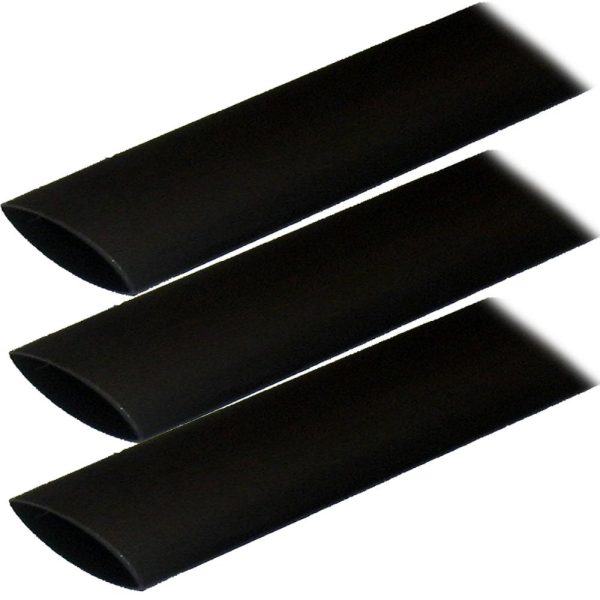 Ancor Adhesive Lined Heat Shrink Tubing (ALT) - 1  x 12  - 3-Pack - Black - 307124 Online