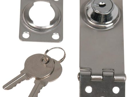 Whitecap Locking Hasp - 304 Stainless Steel - 1  x 3  - S-4053C Online Hot Sale