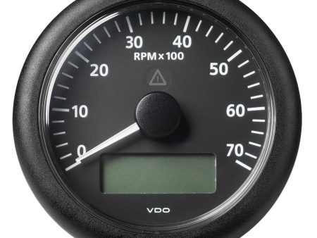 VDO Marine 3-3 8  (85MM) ViewLine Tachometer w Multi-Function Display - 0 to 7000 RPM - Black Dial & Bezel - A2C59512394 Online now