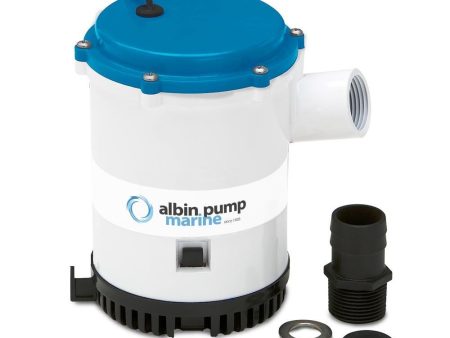 Albin Pump Bilge Pump Heavy Duty 2250 GPH - 24V - 01-03-014 For Cheap