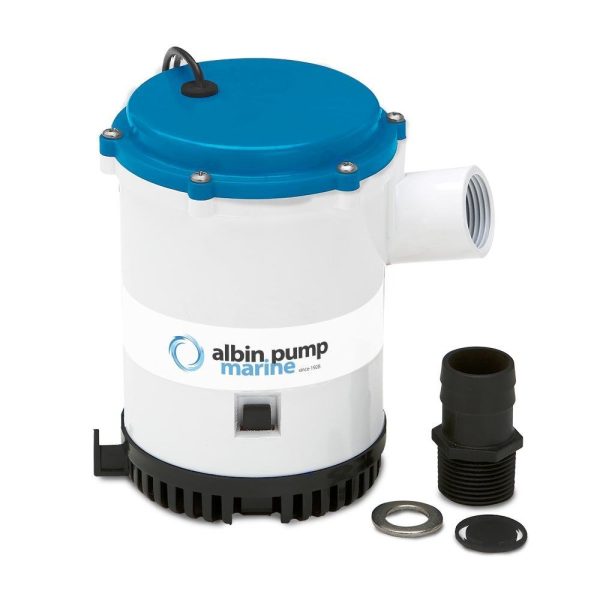 Albin Pump Bilge Pump Heavy Duty 2250 GPH - 24V - 01-03-014 For Cheap