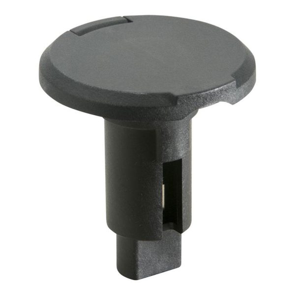 Attwood LightArmor Plug-In Base - 2 Pin - Black - Round - 910R2PB-7 Online Sale