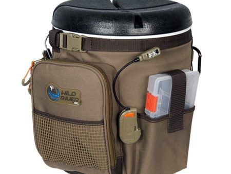 Wild River RIGGER 5 Gallon Bucket Organizer w Lights, Plier Holder & Lanyard, 2 PT3500 Trays & Bucket w Seat - WT3507 on Sale