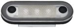 Aqua Signal - Santiago 12V 3-LED Accent Light For Indoor or Outdoor Use With Stainless Steel Cover - 164237 Online