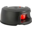 Attwood LightArmor Deck Mount Navigation Light - Black Composite - Port (red) - 2NM - NV2012PBR-7 Hot on Sale