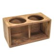 Whitecap Teak 2-Drink Rack - 62610 For Sale