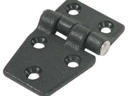 Whitecap Shortside Door Hinge - Black Nylon - 1-3 8  x 2-1 4  - S-3032 Sale