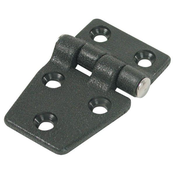 Whitecap Shortside Door Hinge - Black Nylon - 1-3 8  x 2-1 4  - S-3032 Sale