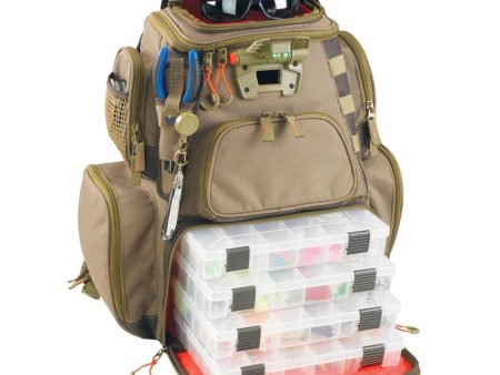 Wild River NOMAD Lighted Tackle Backpack w 4 PT3600 Trays - WT3604 Online Hot Sale