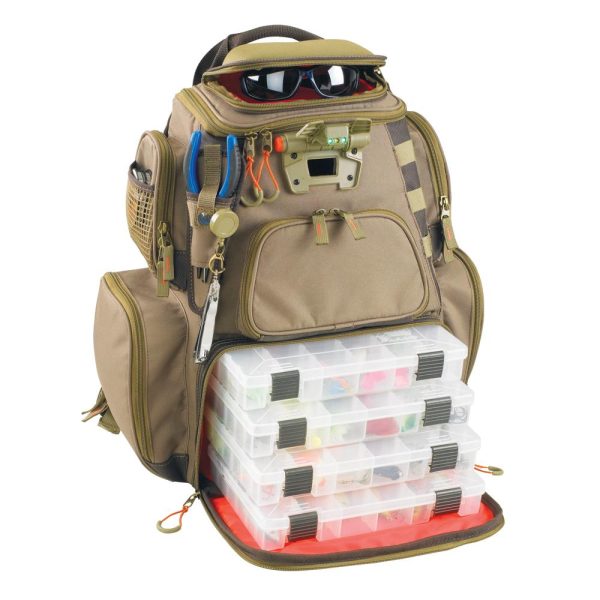 Wild River NOMAD Lighted Tackle Backpack w 4 PT3600 Trays - WT3604 Online Hot Sale